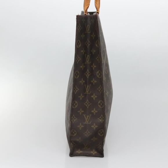LOUIS VUITTON Monogram Sac Plat Hand Bag M51140 - Picture 5 of 16